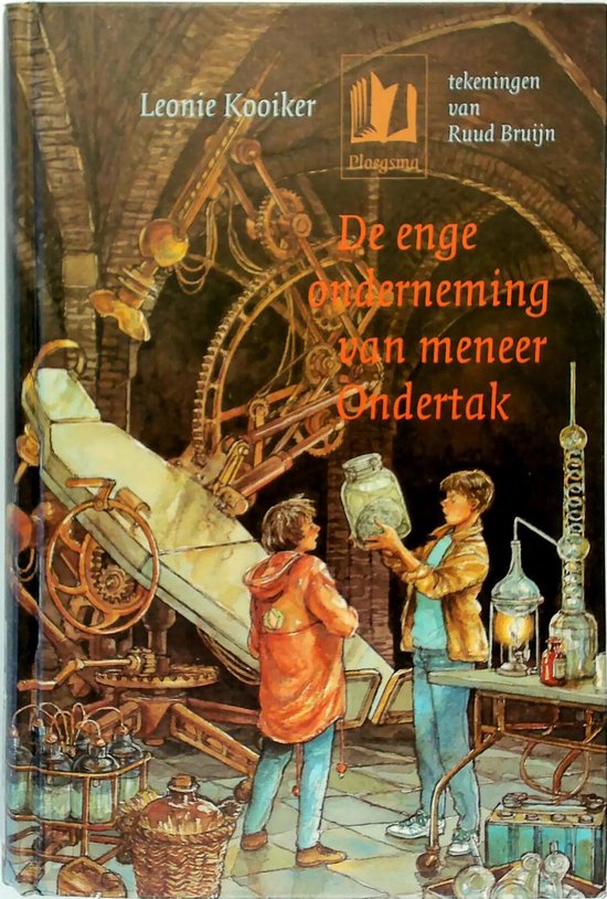 De enge onderneming van meneer ondertak — boekomslag