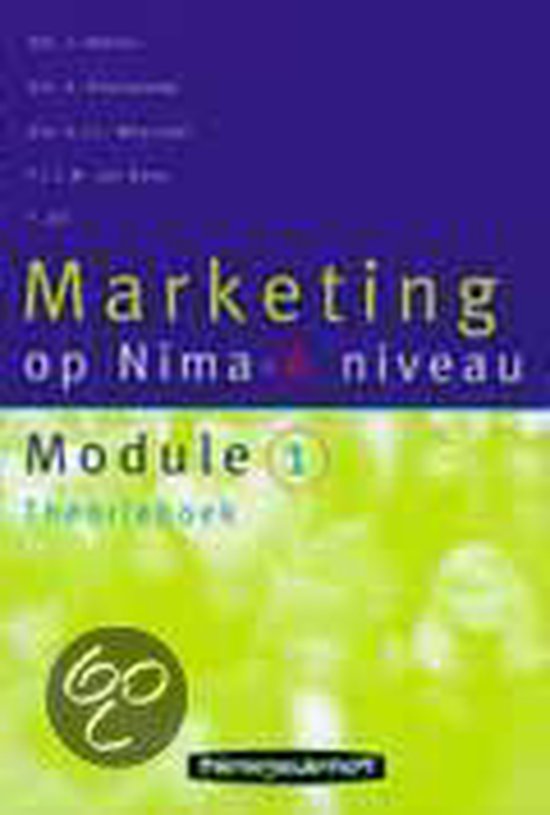 Marketing op Nima-A niveau — boekomslag