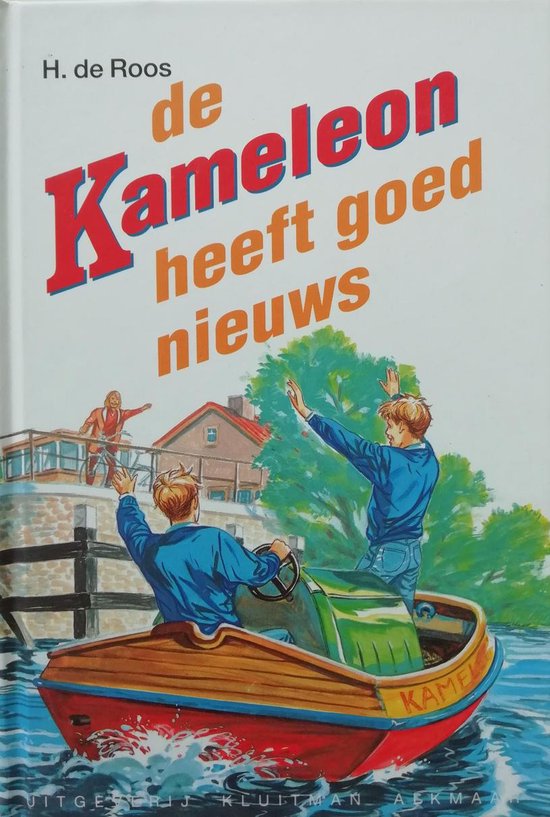 De kameleon heeft goed nieuws — boekomslag