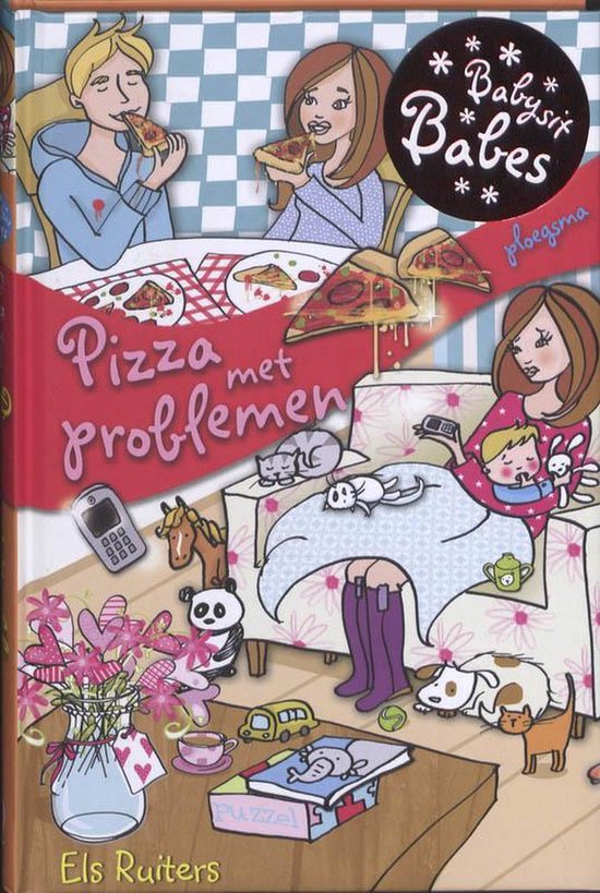 Babysit babes 4 - Pizza met problemen — boekomslag