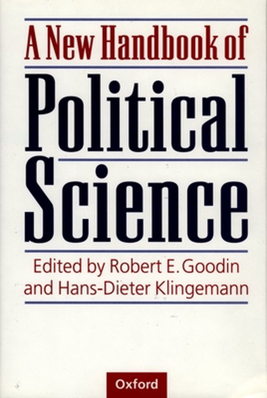 New Handbook Of Political Science — boekomslag
