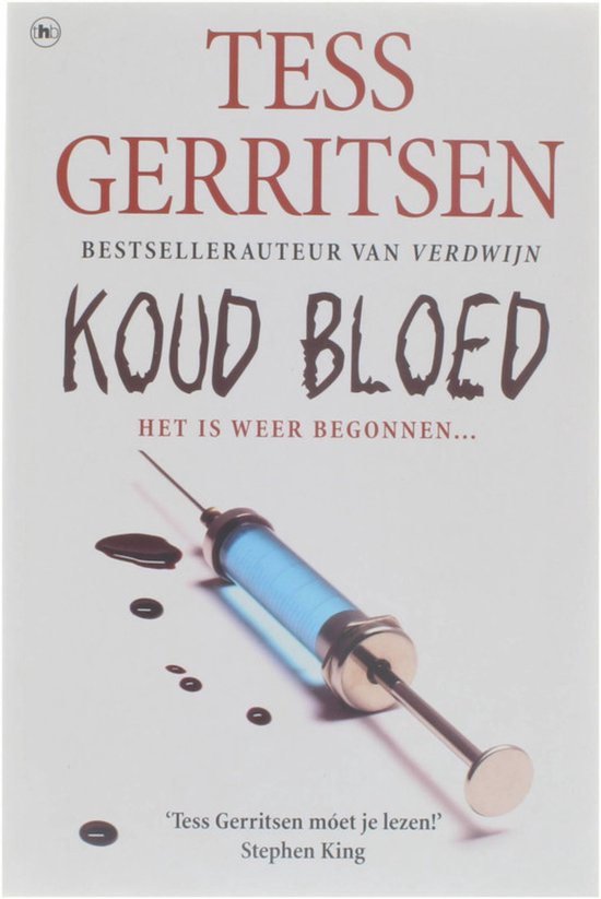 Koud bloed — boekomslag
