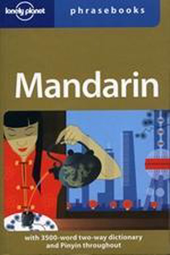 Lonely Planet Mandarin Phrasebook — boekomslag