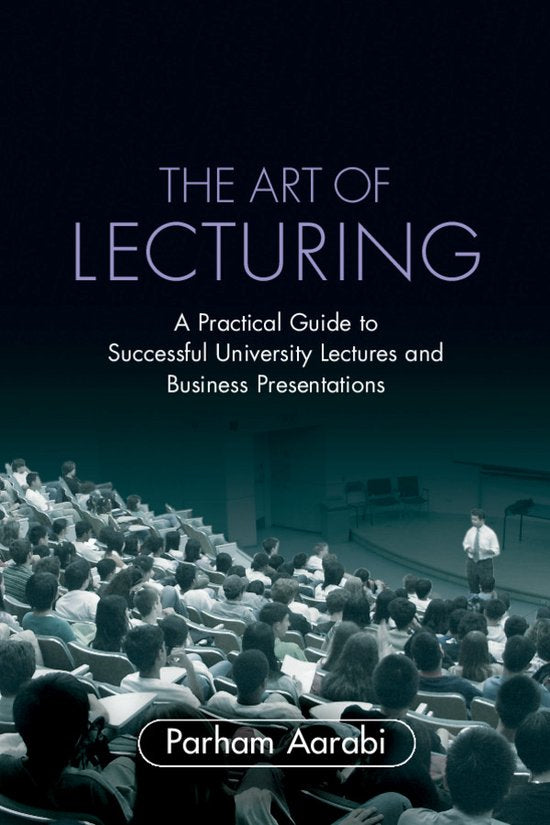 Art Of Lecturing — boekomslag