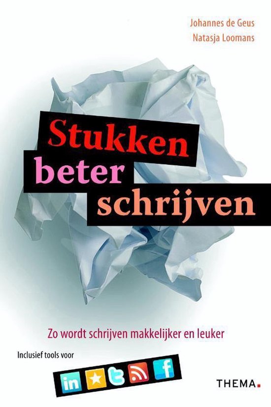 Cahier Communicatie  -   Stukken beter schrijven — boekomslag
