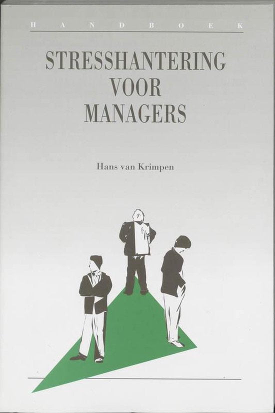 Handboek stresshantering voor managers — omslag