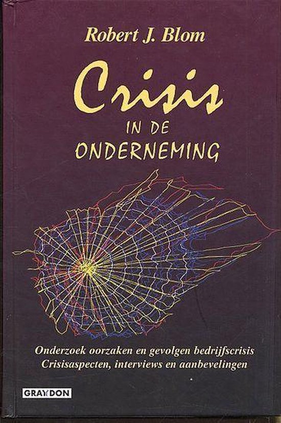 Crisis in de onderneming — boekomslag