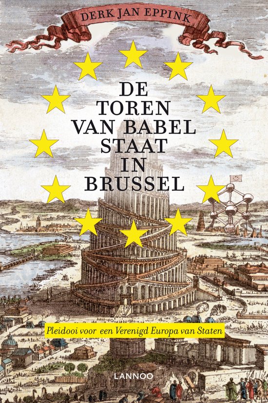 De toren van Babel staat in Brussel — boekomslag