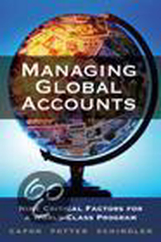 Managing Global Accounts — omslag