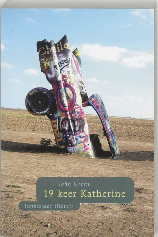 19 keer Katherine — boekomslag