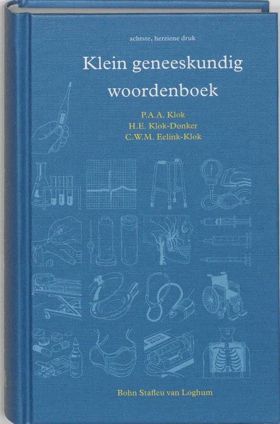 Klein geneeskundig woordenboek — boekomslag