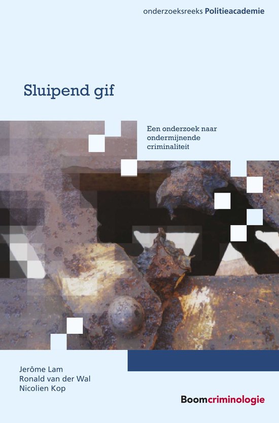 Onderzoeksreeks Politieacademie - Sluipend gif — boekomslag