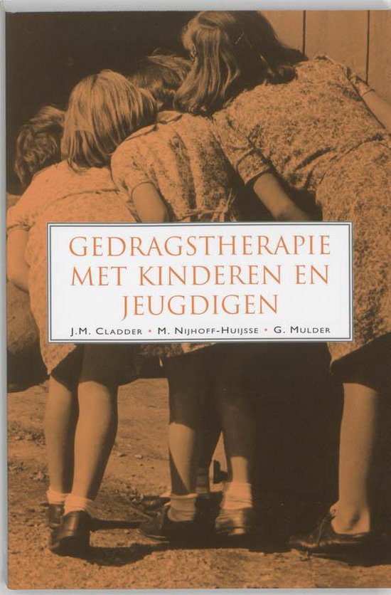 Gedragstherapie met kinderen en jeugdigen — boekomslag