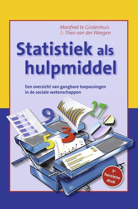 Statistiek als hulpmiddel — boekomslag