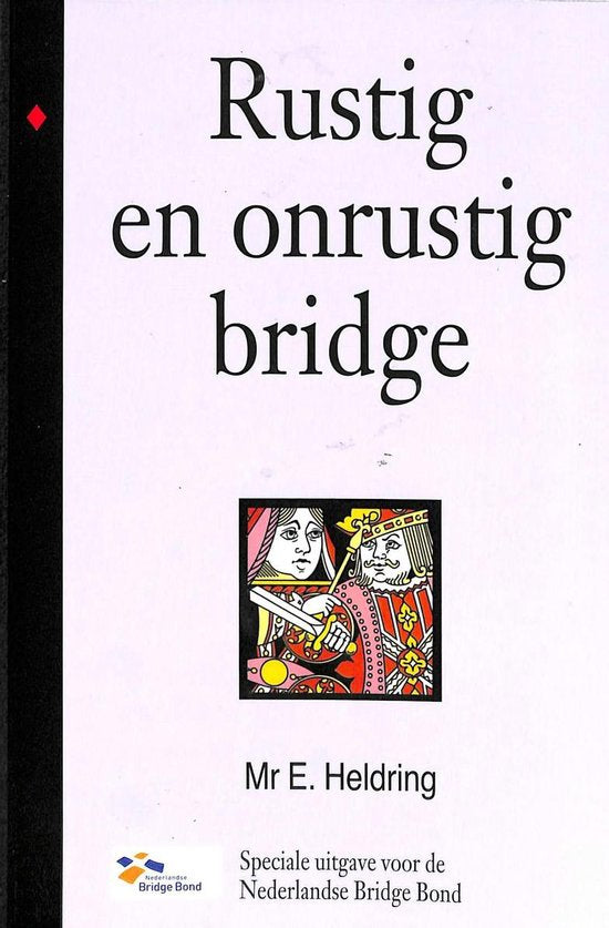 Rustig en onrustig bridge — boekomslag