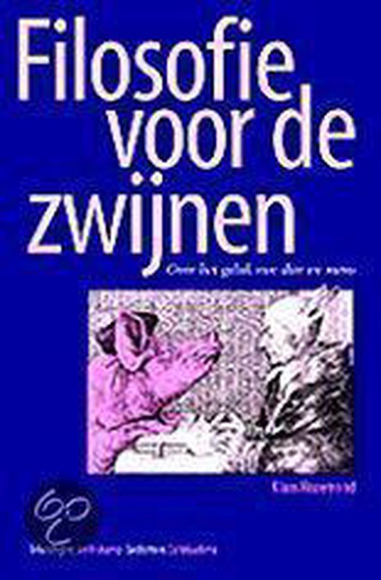 Filosofie voor de zwijnen — omslag