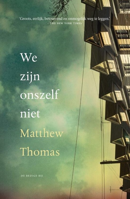 We zijn onszelf niet — boekomslag