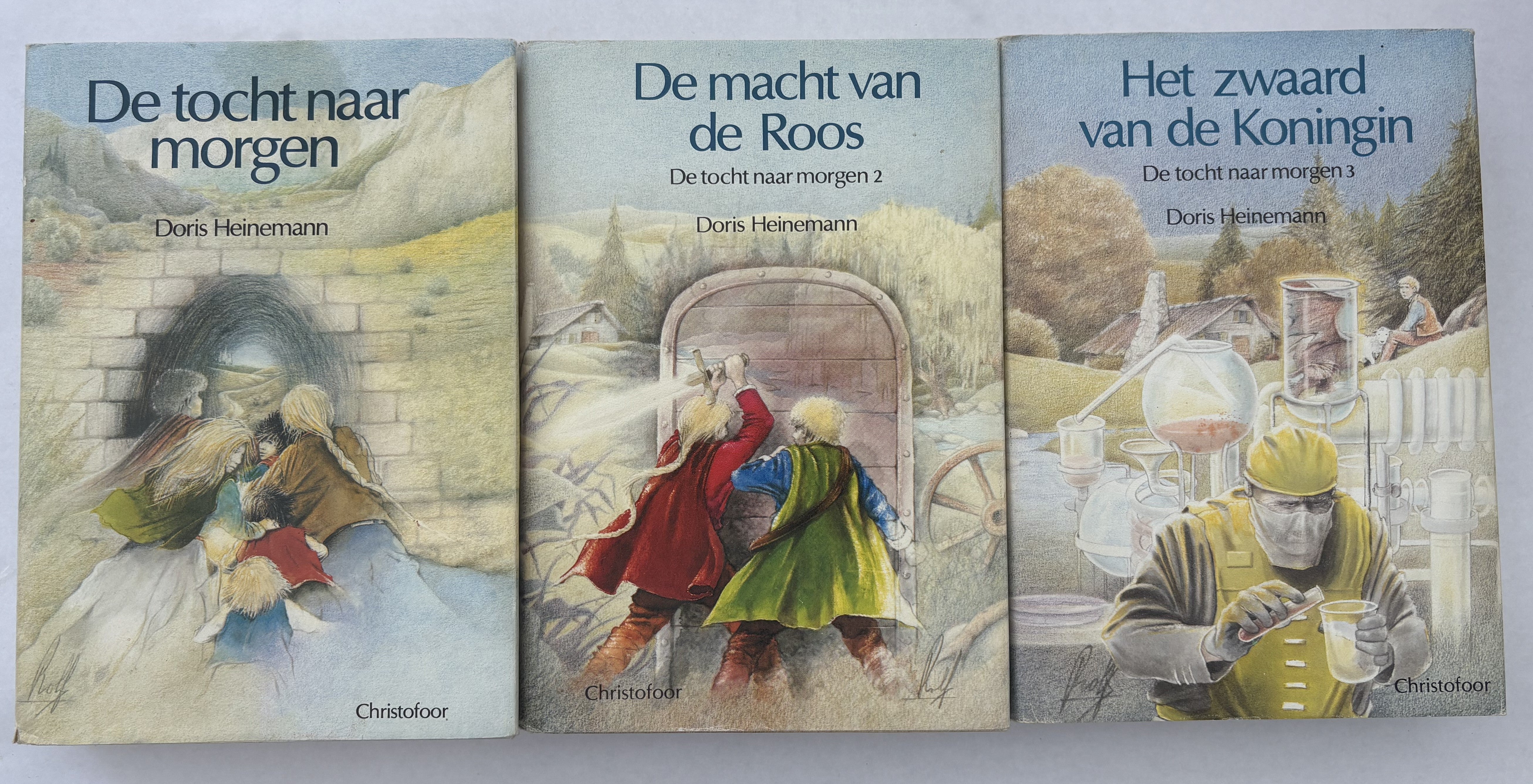 De tocht naar morgen deel 1 t/m 3  -  Doris Heinemann