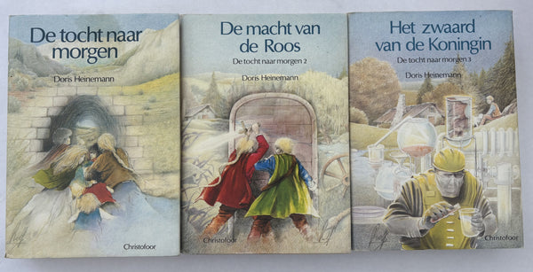 De tocht naar morgen deel 1 t/m 3  -  Doris Heinemann van Doris Heinemann – boekomslag