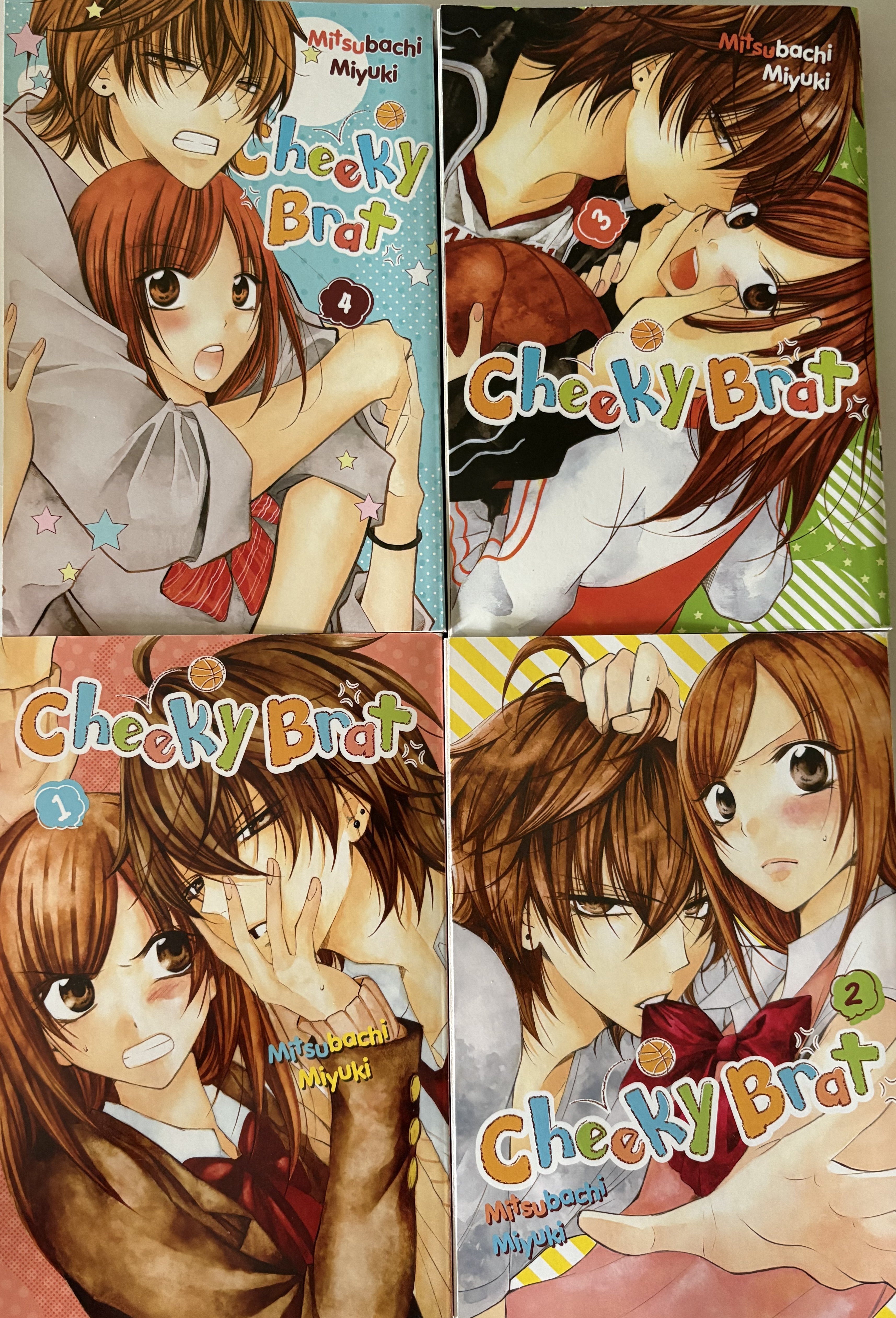 Cheeky Brat deel 1 t/m 4  -  Mitsubachi Miyuki
