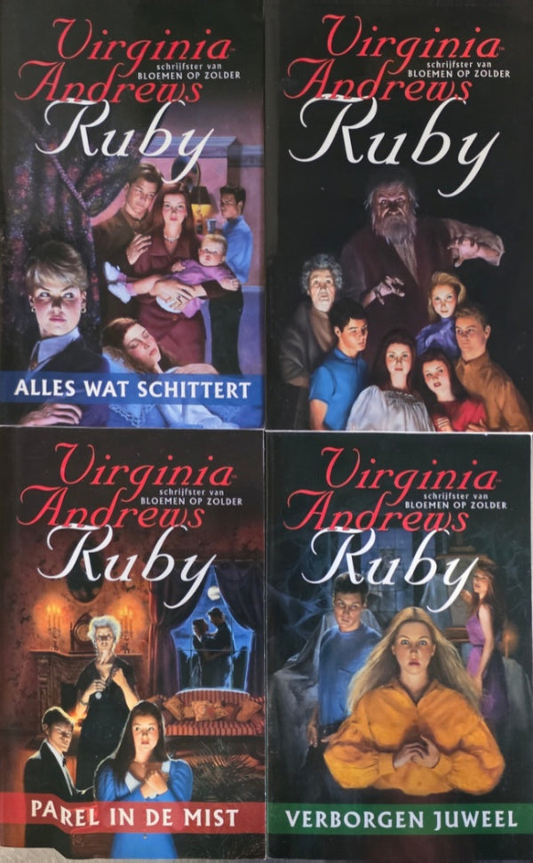 De Ruby-serie - Virginia Andrews 4 delen